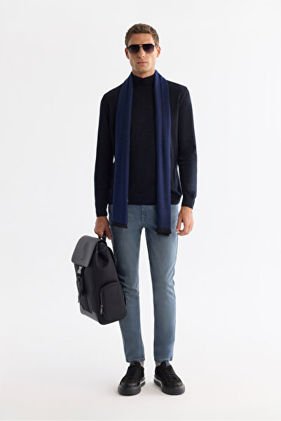 Avva Ανδρικό μπλε τζιν παντελόνι Berlin Slim Fit A42Y3505