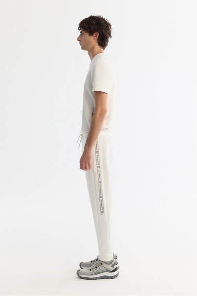 Avva Чоловічі еластичні штани з еластаном, з еластичною талією та шнурком, Regular Fit, A42Y3418