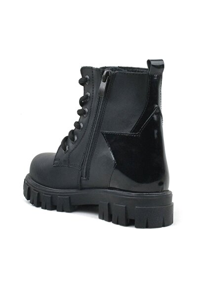 Rakerplus Μαύρα Star Λεπτομερείς Κοριτσίστικες Μπότες