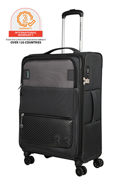 American Tourister Majoris plus Suitcase 70 cm or 26 inch Spinner Polyester B...