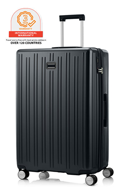 American Tourister سبينر ريجيو 78 سم - أسود - ضمان عالمي لمدة 3 سنوات
