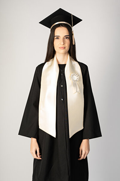 Toca Absolvire Graduation Set – Cap, Scarf and Bow, Non-Personalized, Celebration, End of Year, High School, College