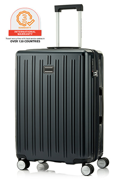 American Tourister سبينر ريجيو 68 سم - أسود - ضمان عالمي لمدة 3 سنوات