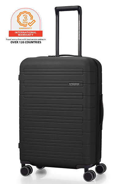 American Tourister نوفاستريم سبينر 67 سم - رمادي داكن - ضمان عالمي لمدة 3 سنوات