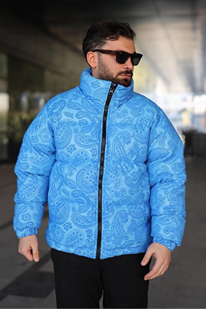 RHONES Чоловічий зимовий флісовий пуховик з високим коміром