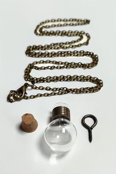 CT STONES قلادة حية فارغة من الجرس