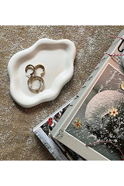 Genel Markalar Bulut şeklinde dekoratif tabak (19-14cm)