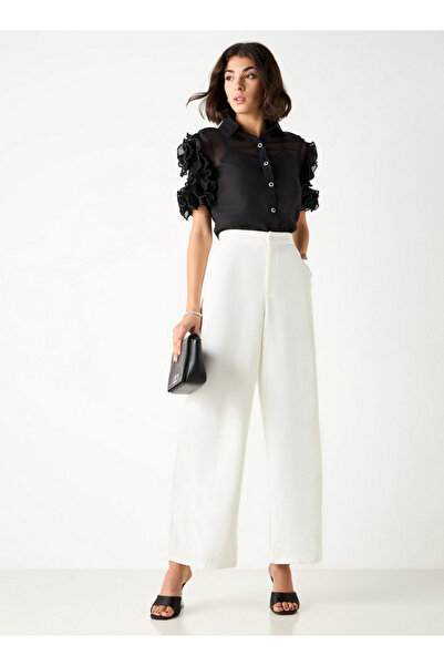 2Xtremz Textured Collared Shirt With Embellished Stylised Sleeves