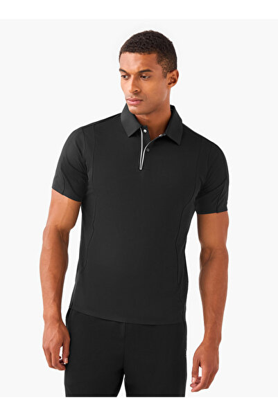 Adot Panelled Polo T-shirt
