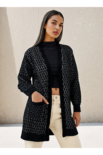 2Xtremz كارديجان طويل منقوش