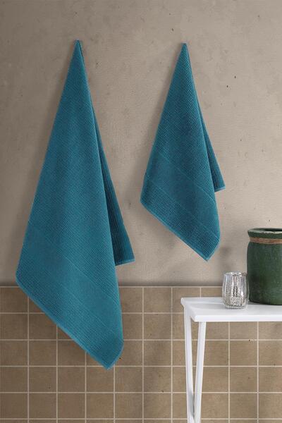 Zeynep Tekstil Royalty | 50X90 - 70X140 cm 2-Piece Bath Towel Set, 100% Cotton Towel Set