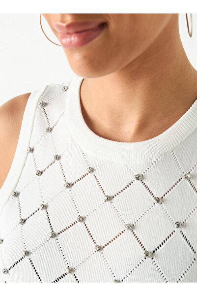 2Xtremz Embellished Sleeveless Top