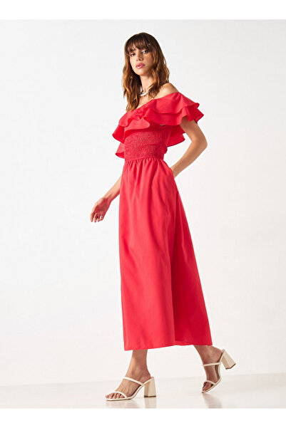 2Xtremz Off Shoulder A-line Dress with Pockets