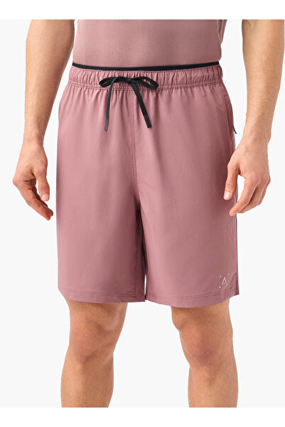 Adot Solid Shorts with Drawstring Closure and Pockets