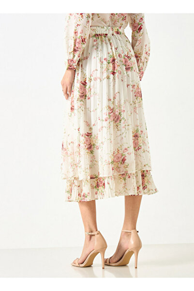 2Xtremz All-over Floral Print Skirt With Elasticated Waistband