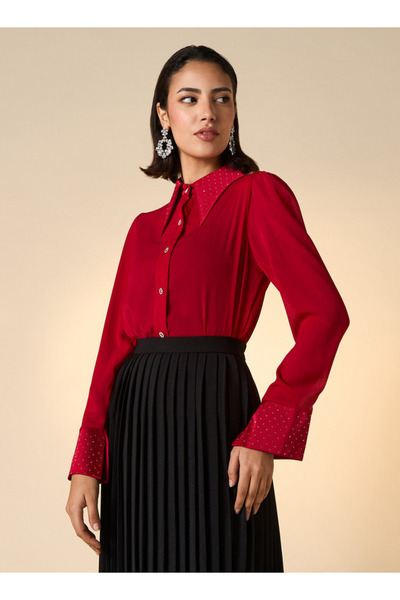 2Xtremz Embellished Shirt With Long Sleeves