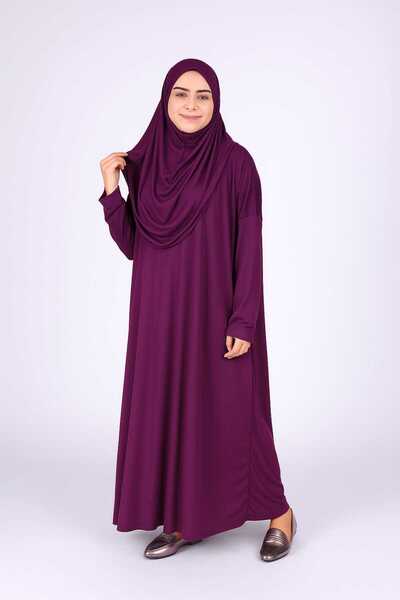 Tosyalı Burak Bebe فستان صلاة عملي مع حقيبة - مناسب للأحجام من 36 إلى 44