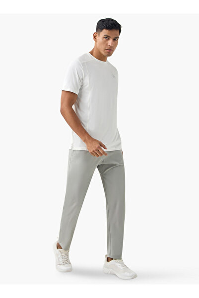 Adot Panelled Track Pants with Elasticated Waistband and Pockets
