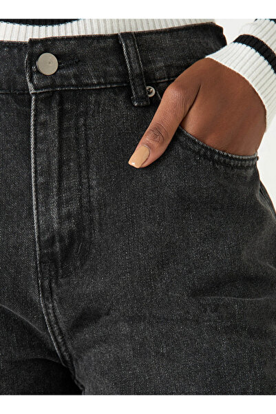 2Xtremz Solid Wide Leg Cargo Jeans with Pockets