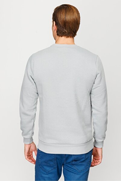 İgs Men's A.Gray Crew Neck Sweatshirt