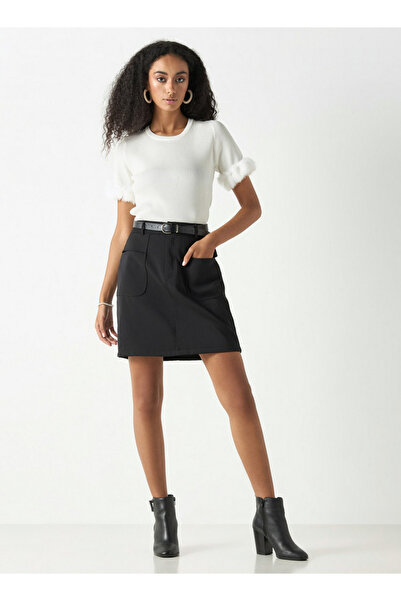 2Xtremz T-shirt With Faux Fur Detail