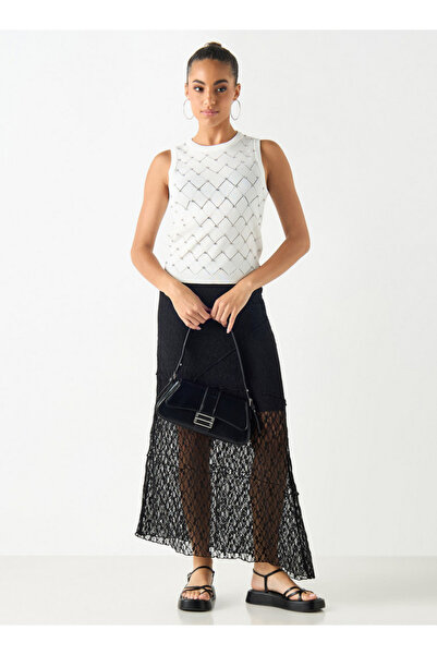 2Xtremz Embellished Sleeveless Top