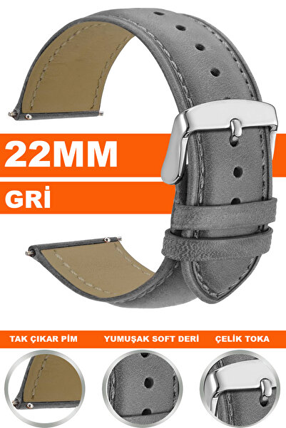 Trendburada 22mm Fossil-Welder-Wesse-Casio-Armani-Omega-Seiko-Tissot Watch Compatible Leather Watch Band