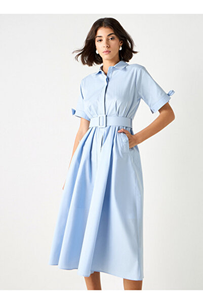 2Xtremz فستان قميص بحزام