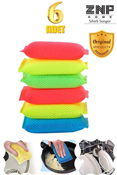 Znp Home Burete |   Burete magic pentru vase, colorat, cu textură tip fagure,...