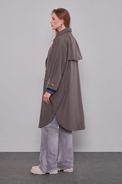 Levidor Τρεντσίκοτ oversized ανθρακί