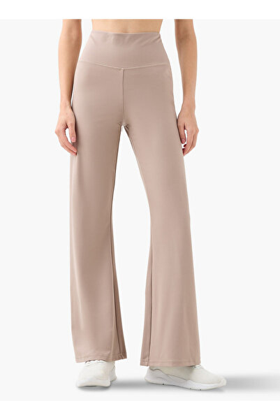 Adot بنطال ضيق بحزام خصر مطاطي