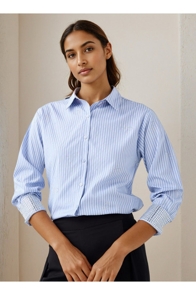 2Xtremz Striped Embellished Shirt