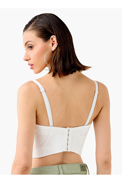 2Xtremz Stud Embellished Strappy Crop Top