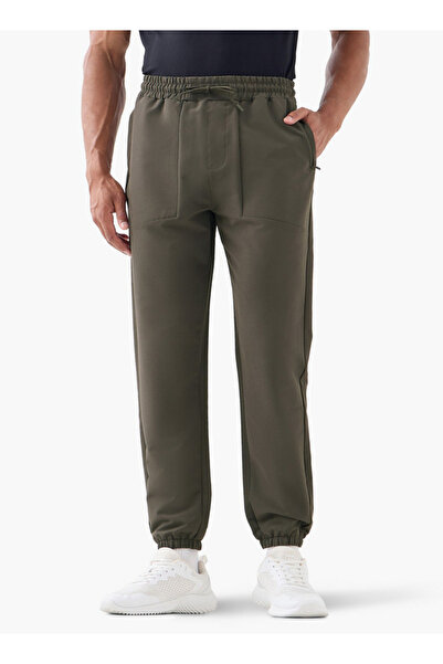 Adot Joggers with Drawstring Closure and Pockets