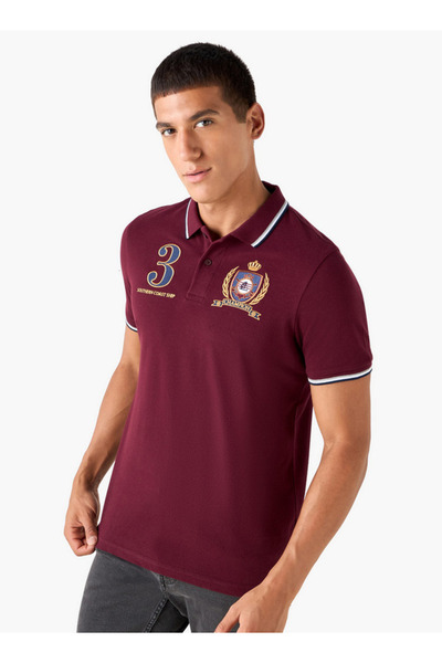 FAV Logo Embroidered Polo T-shirt