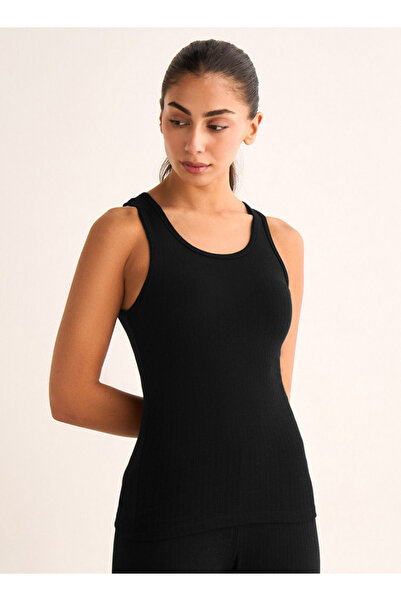 FAV Ribbed Sleeveless Thermal Top