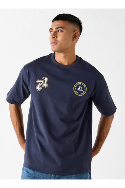 Starter Slogan Print T-shirt With Short Sleeves