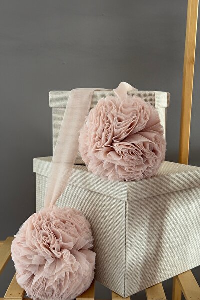 Miniden Відкрита пудра Понпон Аксесуари Мереживо