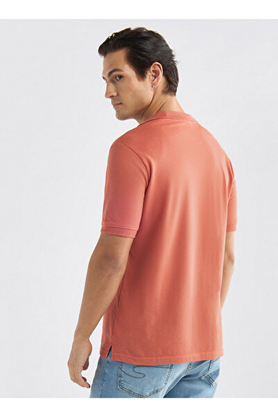 FAV Solid Polo T-shirt with Short Sleeves