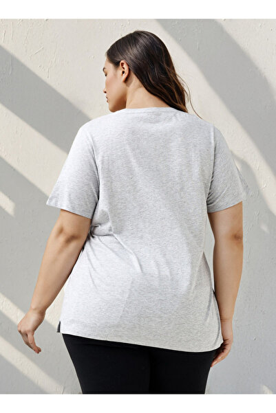 Ulla Popken Plus Size Ulla Popken Printed T-shirt