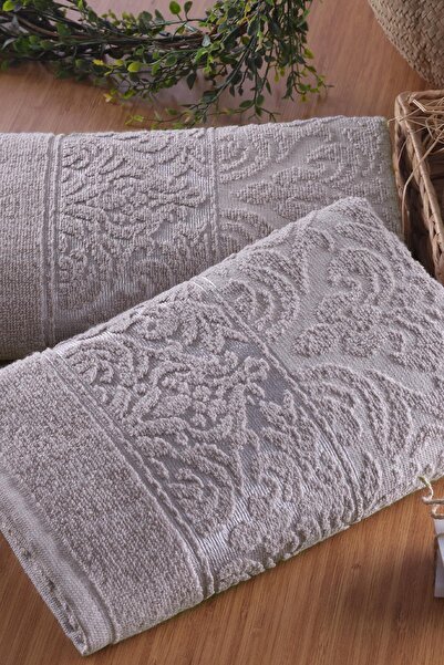 Zeynep Tekstil Набір рушників Elyuz Soft 2 50x90 Cm