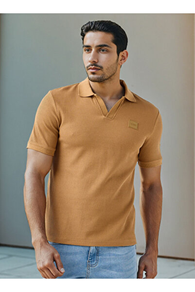 Lee Cooper تي شيرت بولو مضلع