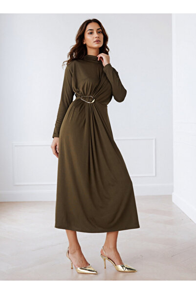 Iconic Knit Draped Dress