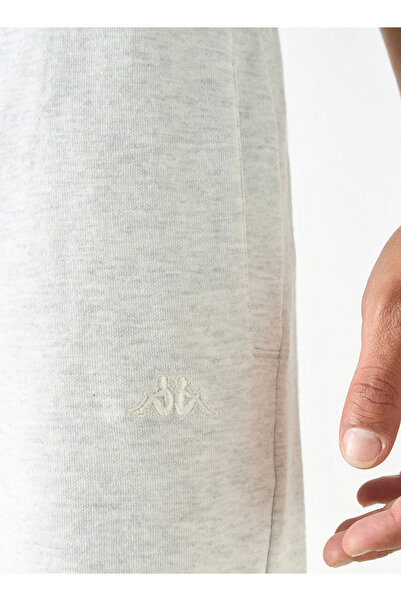 Kappa Logo Embroidered Shorts with Drawstring Closure and Pockets