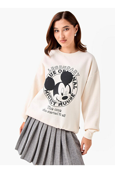 SP Characters بلوزة Chr L مزينة برقبة دائرية