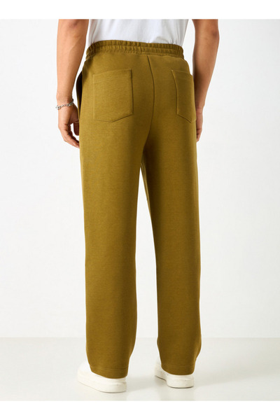 Emperor Solid Track Pants With Drawstring Closure And Pockets