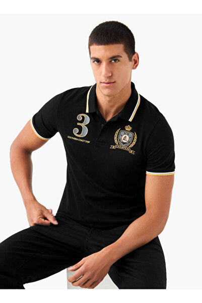 FAV Logo Embroidered Polo T-shirt