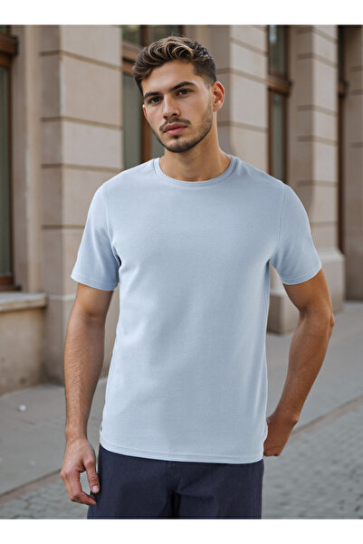 Iconic تي شيرت منقوش بنقشة الفشار