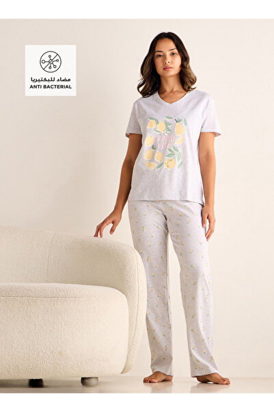 FAV Lemon Print Pyjama Set