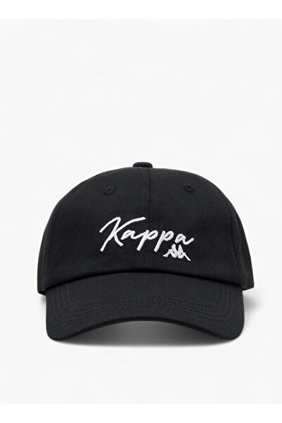 Kappa Kappa Logo Embroidered Cap with Buckled Strap Closure